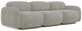 Сив модулен диван 270 cm Ailani – Makamii