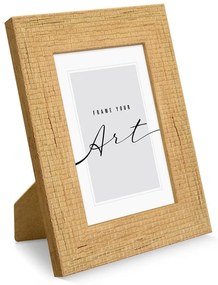 Пластмасова рамка в естествен цвят 21x26 cm