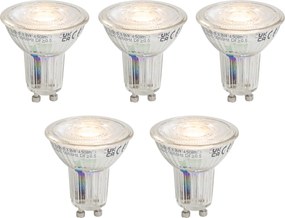 Комплект от 5 димируеми LED крушки GU10 50 3.9W 450 lm 2700K Longlife