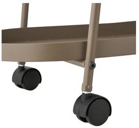 Метална маса за сервиране на колелца 27,5x60 cm Empoli – House Nordic