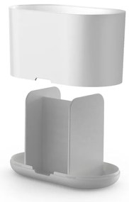 Бяла пластмасова чаша за четки за зъби Duo – Joseph Joseph