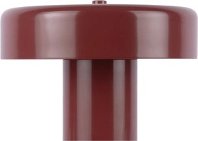 Бордо метална настолна лампа (височина 26 cm) Riqueza Palo – Leitmotiv