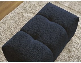 Синя табуретка от прежда с примки от букле Roxelane – Bobochic Paris