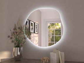Огледало с органична LED подсветка A34 80x77