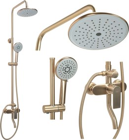 Комплект за душ Rea VERSO BRUSHED GOLD
