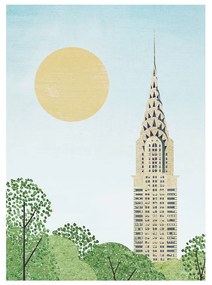 Плакат 30x40 cm Chrysler Building - Travelposter