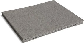 Сива текстилна кутия за съхранение с капак 46x56x16 cm Soft Storage Low – Bigso