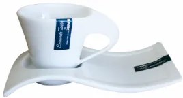Порцеланова чаша с чинийка DY0635 300ml.