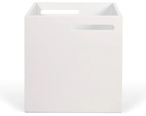 Бяла кутия за съхранение на книжарница Berlin - TemaHome