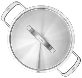 Тенджера от неръждаема стомана с капак подходяща за индукционен котлон 4 l Lucca 3.0 – FABINI