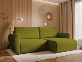 Ъглов Диван Гоя Слим-Зелен