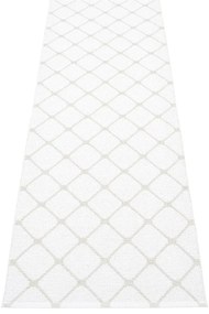 Светлосива и кремава пътека за открито и закрито 70x240 cm Rex Fossil – Pappelina