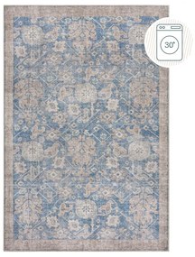 Син килим подходящ за пране 152x230 cm Orelia Global – Flair Rugs