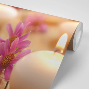 Фототапет – Романтика със свещи