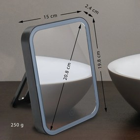 Козметично огледало със светлина 15x20 cm Ania – MSV