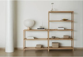 Стелаж от декор от дъб в естествен цвят 105x170x40 cm Sukoya – Blomus