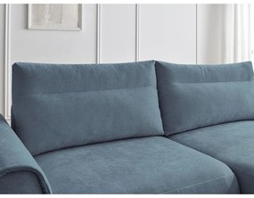 Син ъглов диван Aden – Bobochic Paris