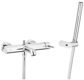 KFA Armatura 5034-520-00 - К-кт за баня със смесител MOZA лъскав хром