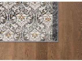 Пътека в цвят слонова кост и тъмносиво 80x300 cm Soft Viskan – FD