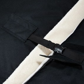 Кафяв пуф от букле Mass Open Modul 90 – SLOWDOWN