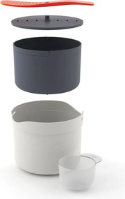 Комплект за готвене на ориз в оранжево и сиво M-Cuisine - Joseph Joseph