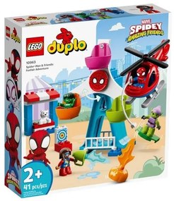 Конструктор LEGO DUPLO - Спайдърмен & приятели: Приключение на панаира- 10963