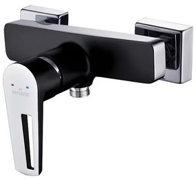 Cersanit S951-034 - Кранче за душ MILLE черен/лъскав хром