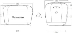 Кафява хладилна чанта 12 l Classic Gold – Polarbox