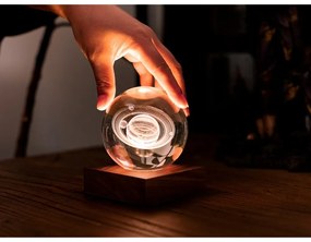 Тъмнокафява светлинна декорация с USB Amber – Gingko