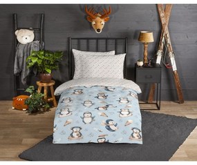 Единично фланелено детско спално бельо 140x200 cm Jani – Good Morning