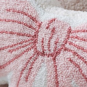 Декоративна възглавница от букле 43x45 cm Bow – Catherine Lansfield