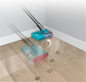 Вертикална прахосмукачка Dyson V15S Detect Submarine 448798-01, 660W, 0.77 л, 60 мин автономия, Сензори, 4 режима, LCD, Сив/син