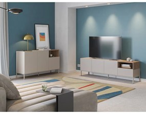 Кремав скрин 140x80 cm Cailin – Marckeric