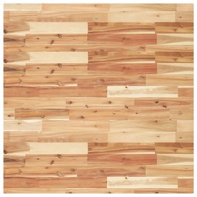 4008729 vidaXL Плот за маса квадратен 90x90x4 см масивна акация