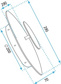 Аплик APP1270 BLACK GOLD