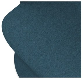 Син тапициран трапезен стол Kalo – Makamii