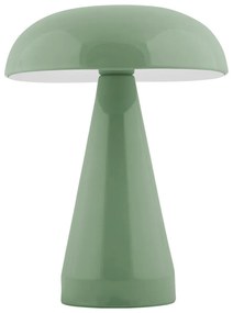 Зелена LED затъмняваща се настолна лампа с метален абажур (височина 20,5 cm) Rachel – Leitmotiv