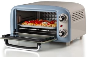 Електрическа фурна Ariete VINTAGE 3919/05, 800W, 10 л, 3 режима, До 230°C, Двойно термо стъкло, Таймер 60 мин, Син
