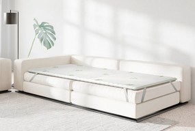 Топ матрак isleep, Smart Topper Aloe, 164x200x3, Мек, Мемори пяна