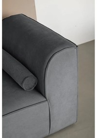 Сив ъглов диван (десен ъгъл) Flex Felix – Miuform