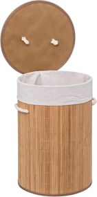 Кош за пране 5five Bambou, Кръгъл, 48 l