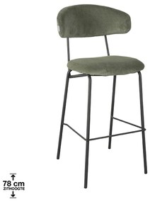 Бар столове в цвят каки в комплект от 2 броя броя 105 cm Zack - LABEL51