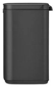 Кош за боклук Brabantia Bo Small 1008868, 7л, Плавно и безшумно отваряне, Тъмносив