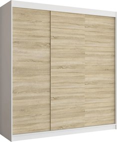 Гардероб Stalion 200 Sliding-White Fusiko