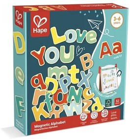 Комплект магнитни цифри и знаци, Hape, 52 части