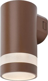 Rabalux 77211 - LED външно стенен осветител URFA LINE LED/9W/230V IP65 кафяв