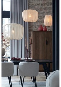 Кремава настолна лампа (височина 60 cm) Plumeria - Light &amp; Living