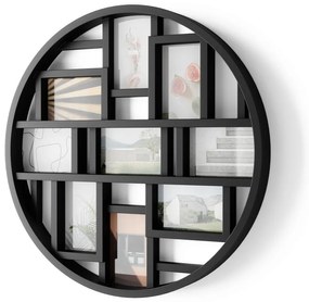 Черна пластмасова рамка висяща Luna – Umbra