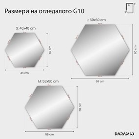 Атипични огледало с LED осветление G10