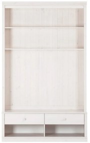 Бял TV комплект от от масивен бор 140x223 cm Anita – Støraa